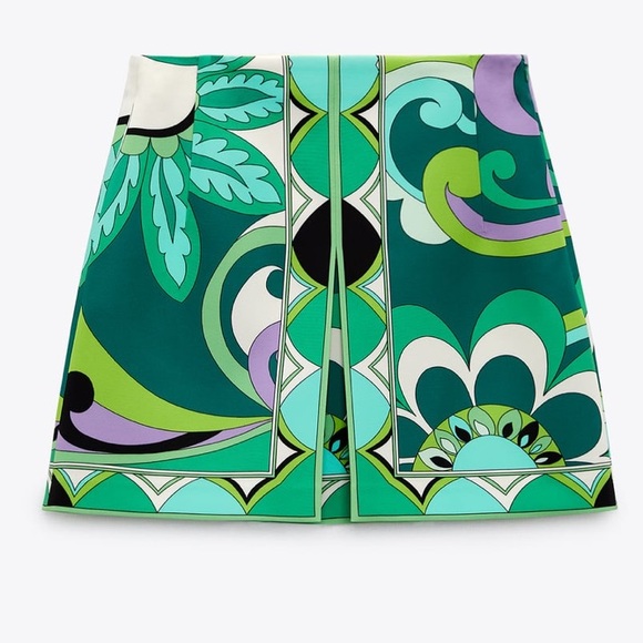 Zara Dresses & Skirts - Zara Paisley Print Skirt
